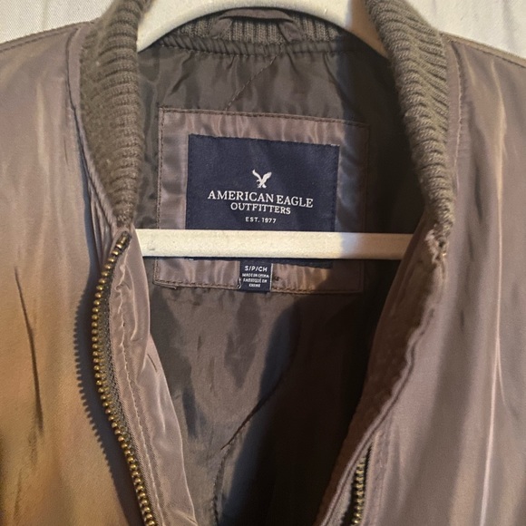 Olive Bomber Jacket - Picture 4 of 4